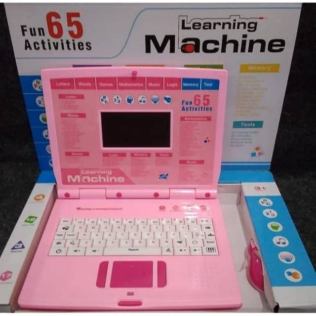 MAINAN LAPTOP ANAK - BIRU