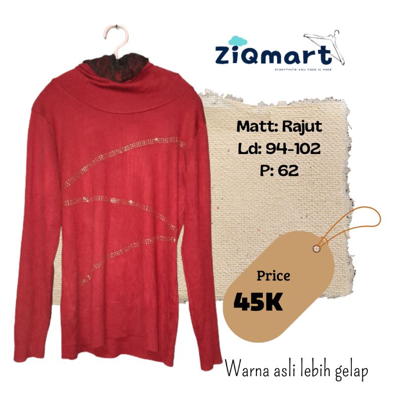 Blouse Rajut Preloved