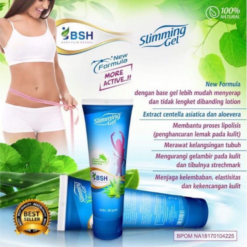 BSH SLIMMING GEL ORIGINAL BPOM