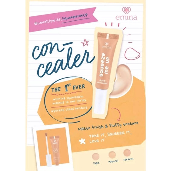Emina Squeeze Me Up Concealer 8gr