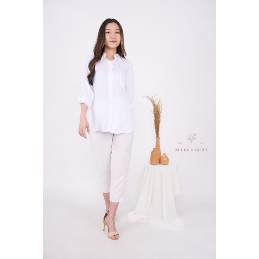 Basic Shirt White (Reguler)