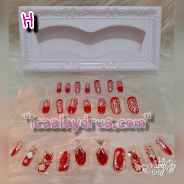 Kuku palsu 3d wedding