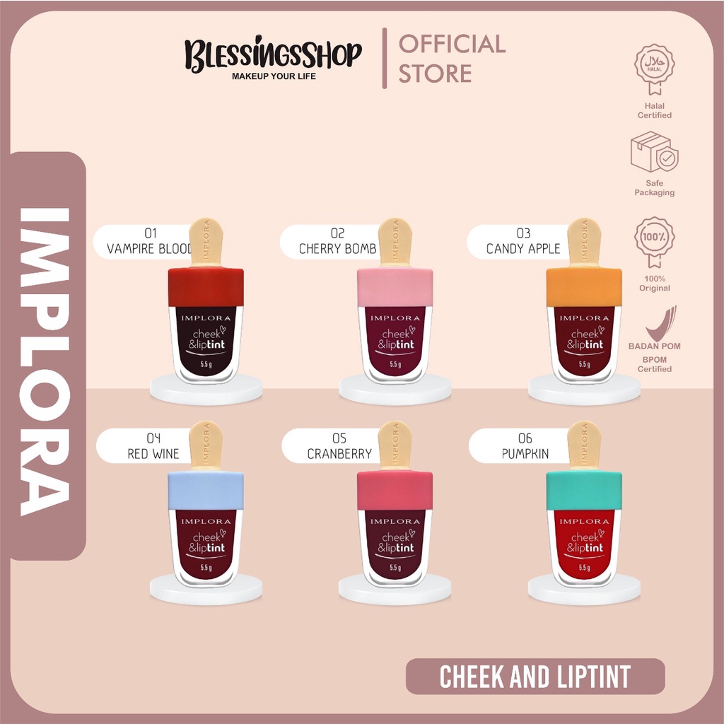 IMPLORA CHEEK & LIP TINT