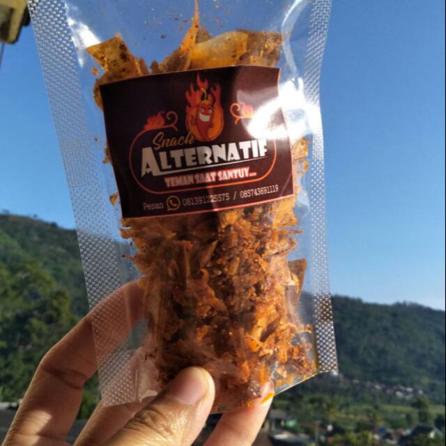 Kripik setan super mantab