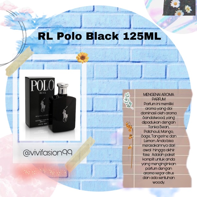 RL POLO BLACK 125 ml ORIGINAL