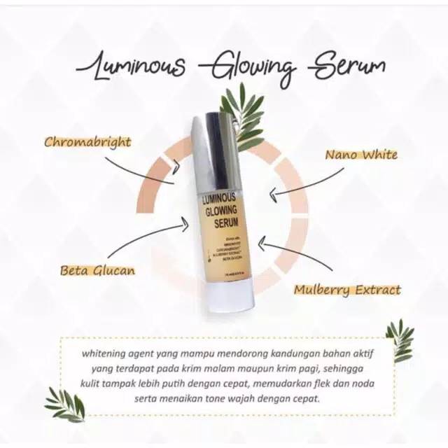 SERUM LUMINOUS GLOWING SERUM MS GLOW