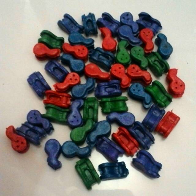 Mainan Biji Bekel Plastik