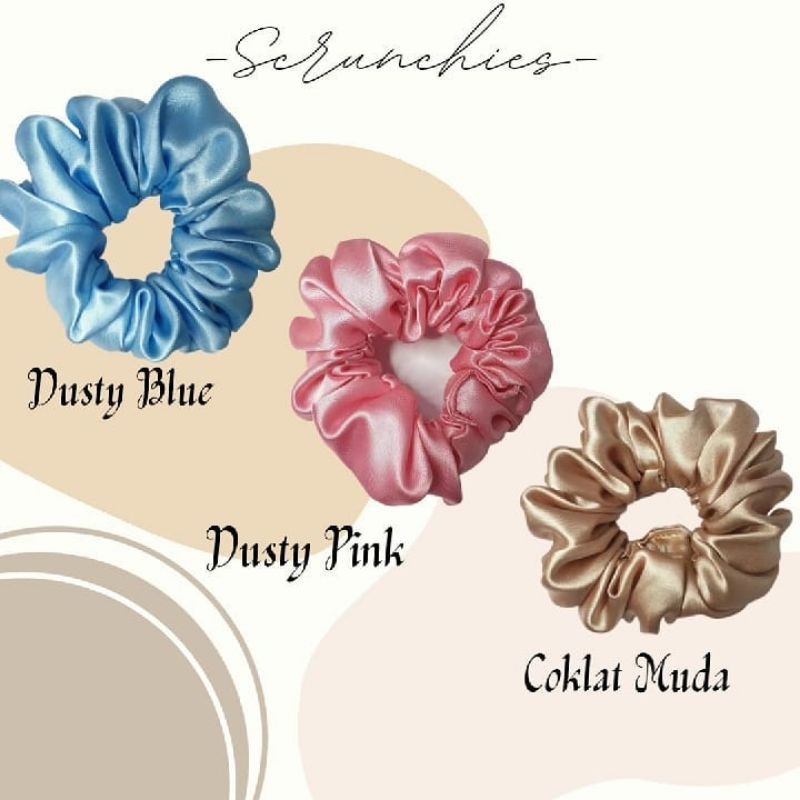 SCRUNCHIES SATIN