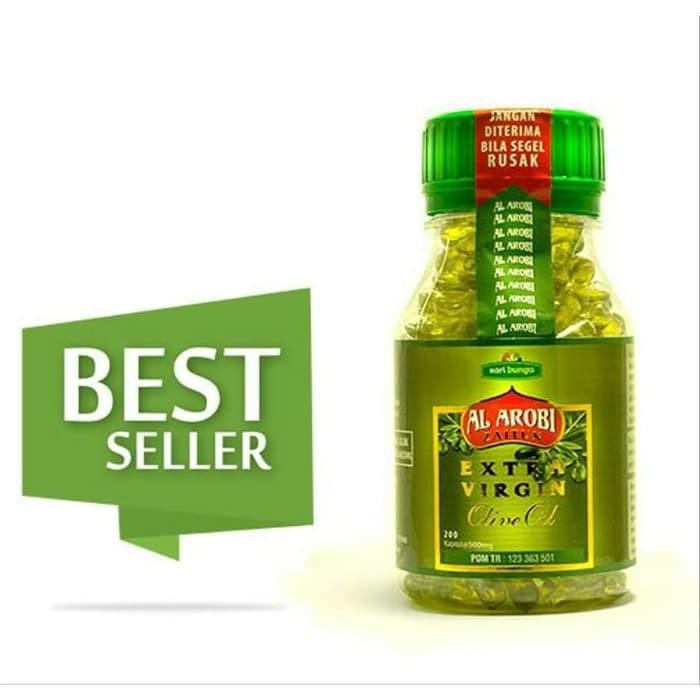 Kapsul Zaitun Al Arobi Extra Virgin