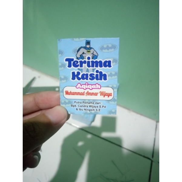 kartu aqiqah