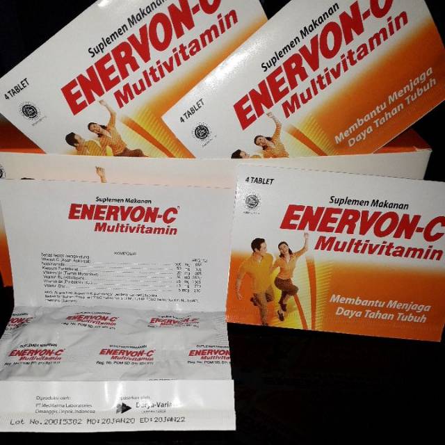 Enervon C. 1 strip 4 tablet