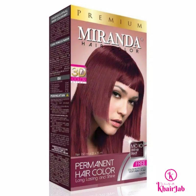 MIRANDA Hair Color 3D