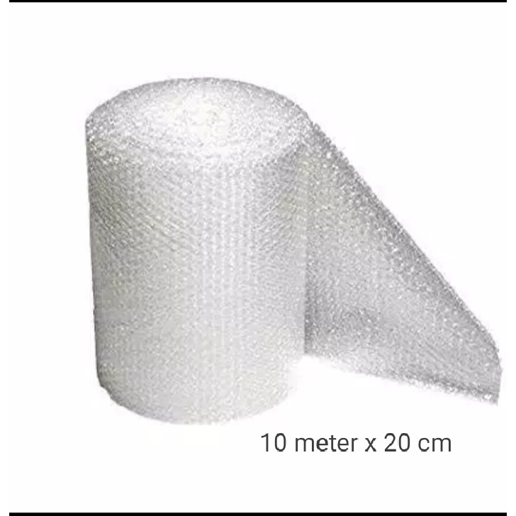 bubblewrap 10 meter x 20 cm putih