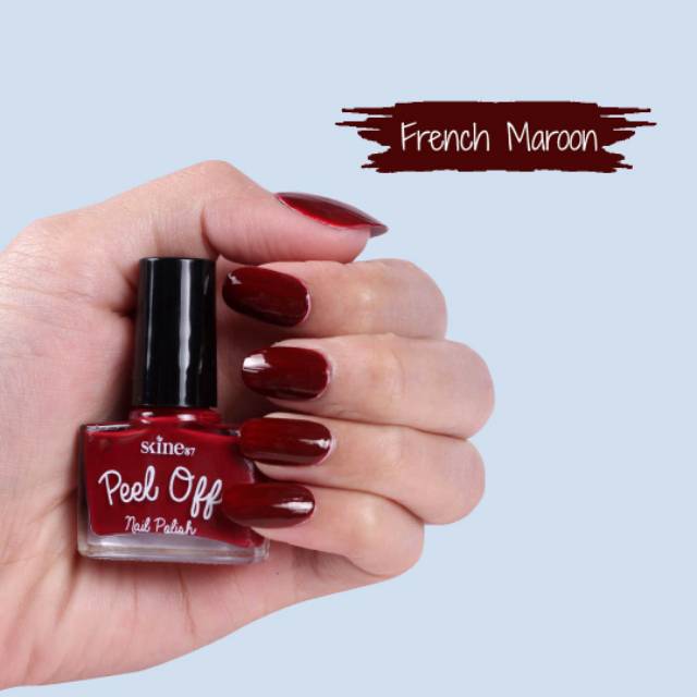 Kutek halal merah maroon
