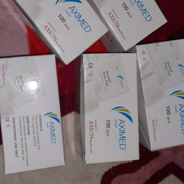Alcohol prepad pad