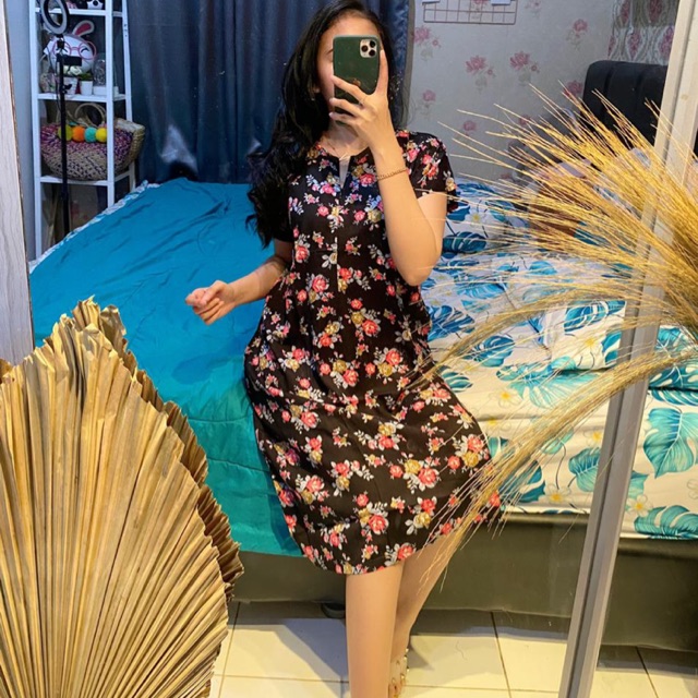 Daster busui flowers premium