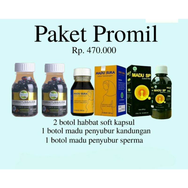 paket promil lengkap