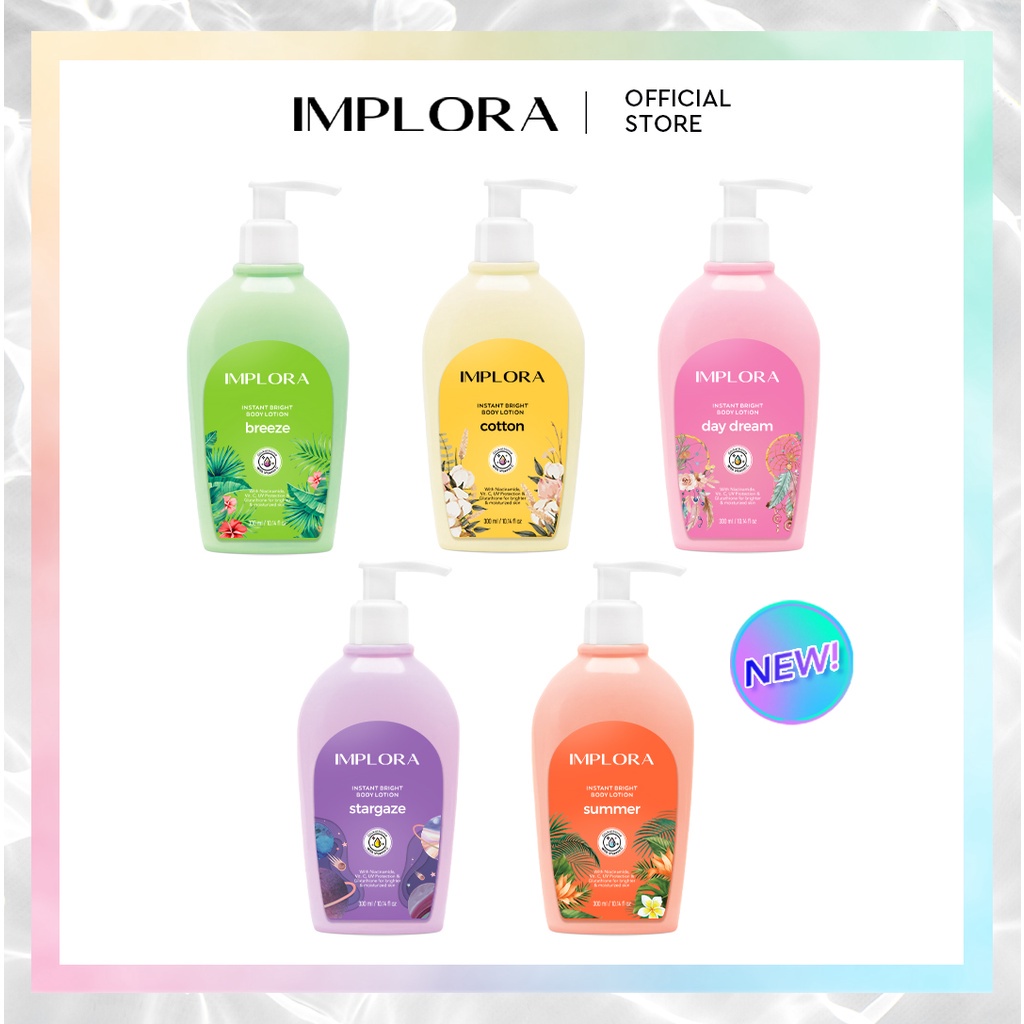 Implora Body Lotion Instant Bright 300ML