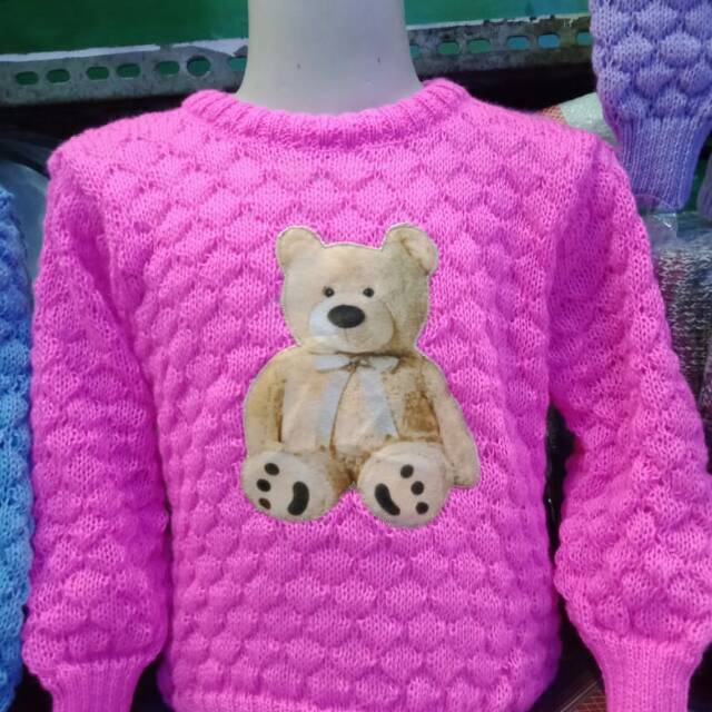 Sweter rajut anak