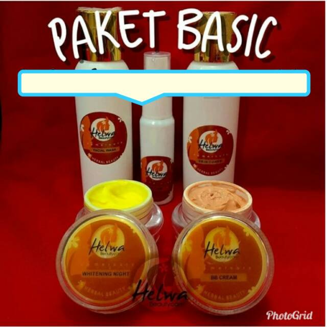 PAKET BASIC HELWA BEAUTYCARE