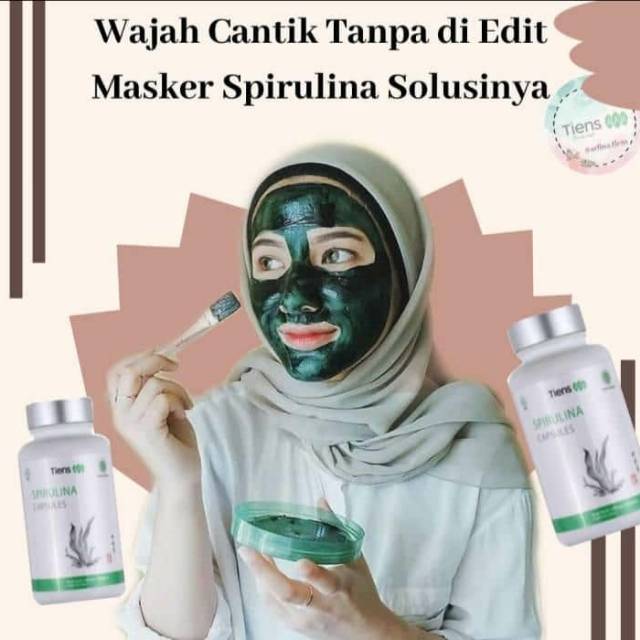 Masker SPIRULINA terbaik di DUNIA