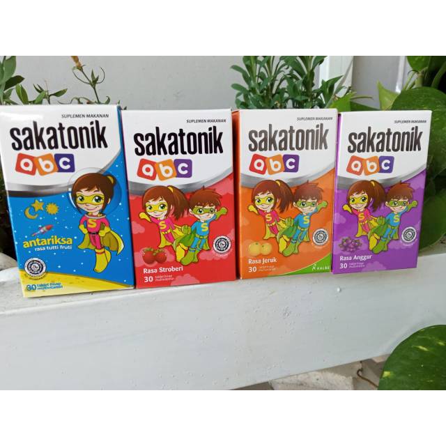 SAKATONIK ABC  (tablet hisap)