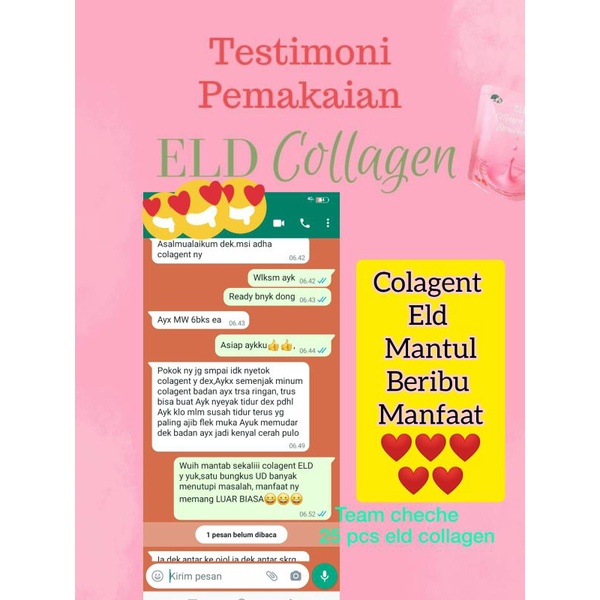 EldCollagenDrink(penglasingpemutihdalam1kemasan)