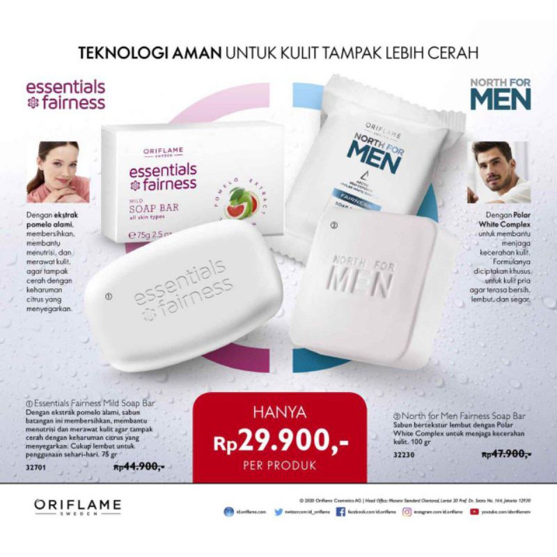 Essentials Fairness Mild Soap Bar