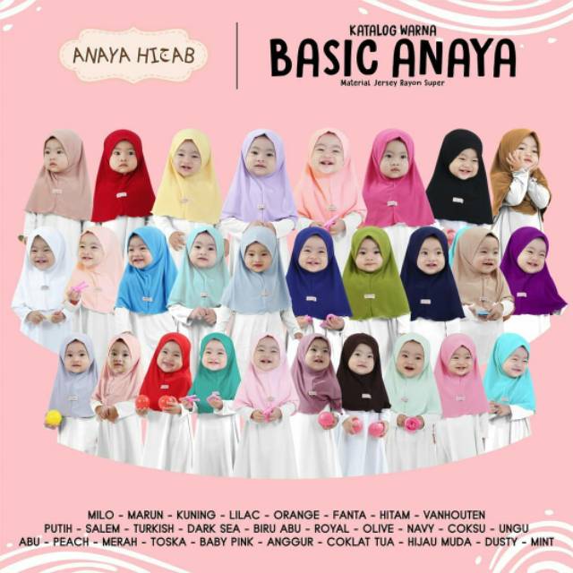 Jilbab basic Anaya