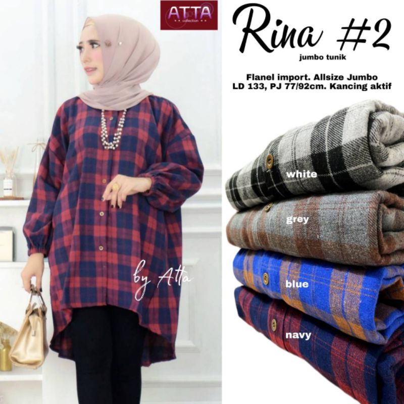 RINA#2 JUMBO TUNIK BY ATTA