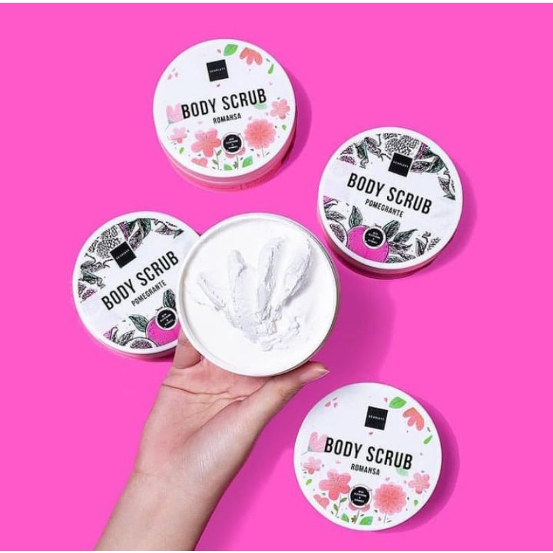 Scarlett Body scrub