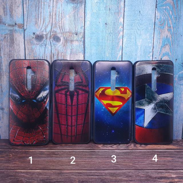 Softcase / Case Superhero For OPPO Reno 2F