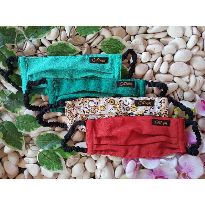 masker serut non hijab