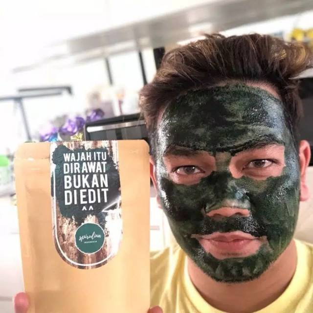 MASKER SPIRULINA