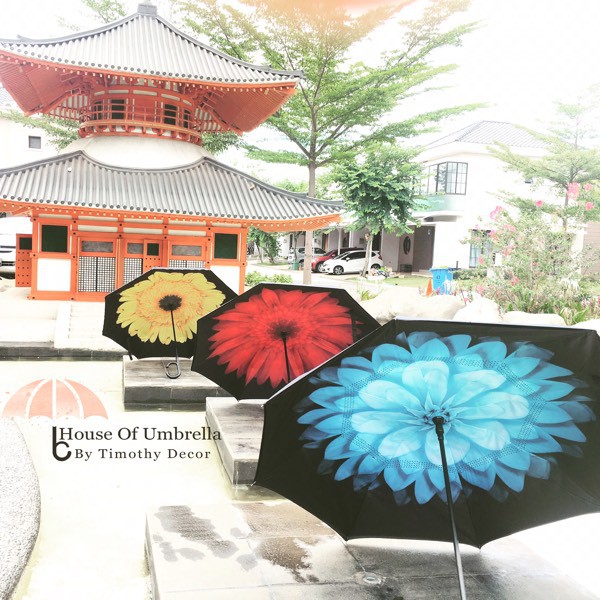 Payung terbalik Unik Magic Reverse umbrella