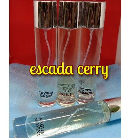 parfum revil/escada cerry/wangi6sampai8jam