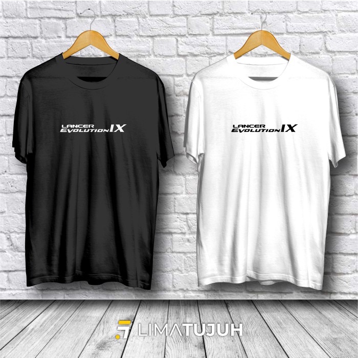 Kaos Lancer Evolution IX Logo Baju Distro
