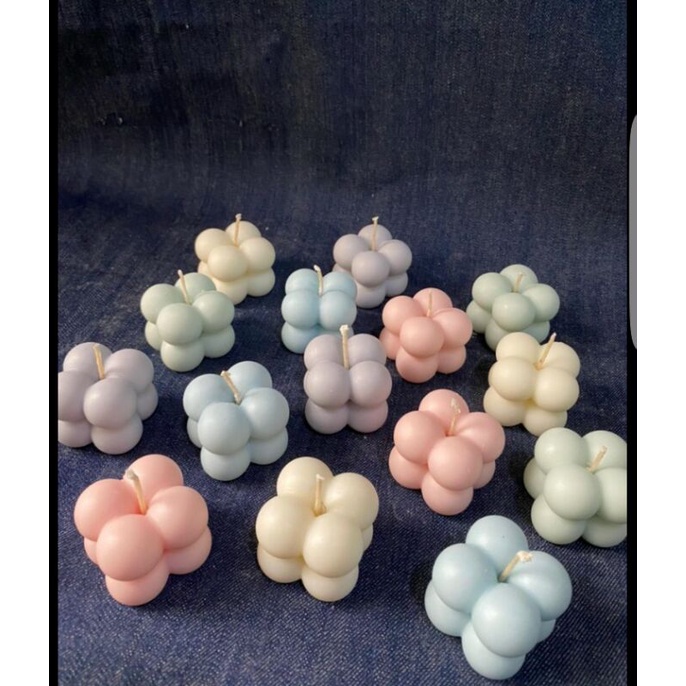 Lilin aroma terapi bubble (baca deskripsi)
