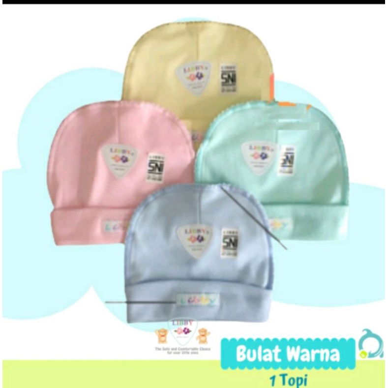 Topi Bayi Polos