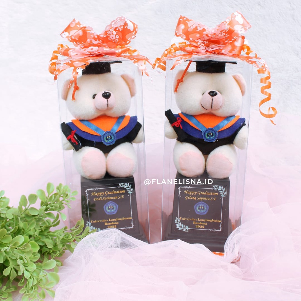 Piala Boneka Wisuda Mika