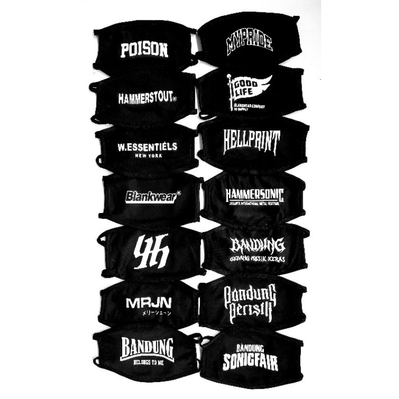 Masker custom murah
