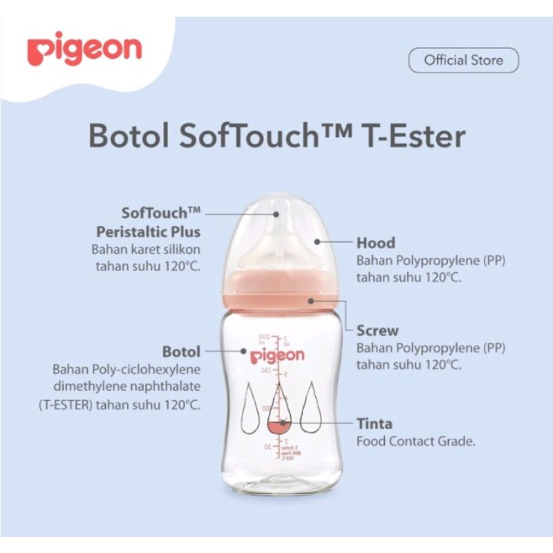 pigeon soft touch 0+ 200ml