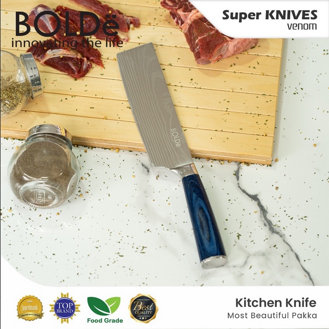BOLDe Super KNIVES VENOM Cleaver Knife