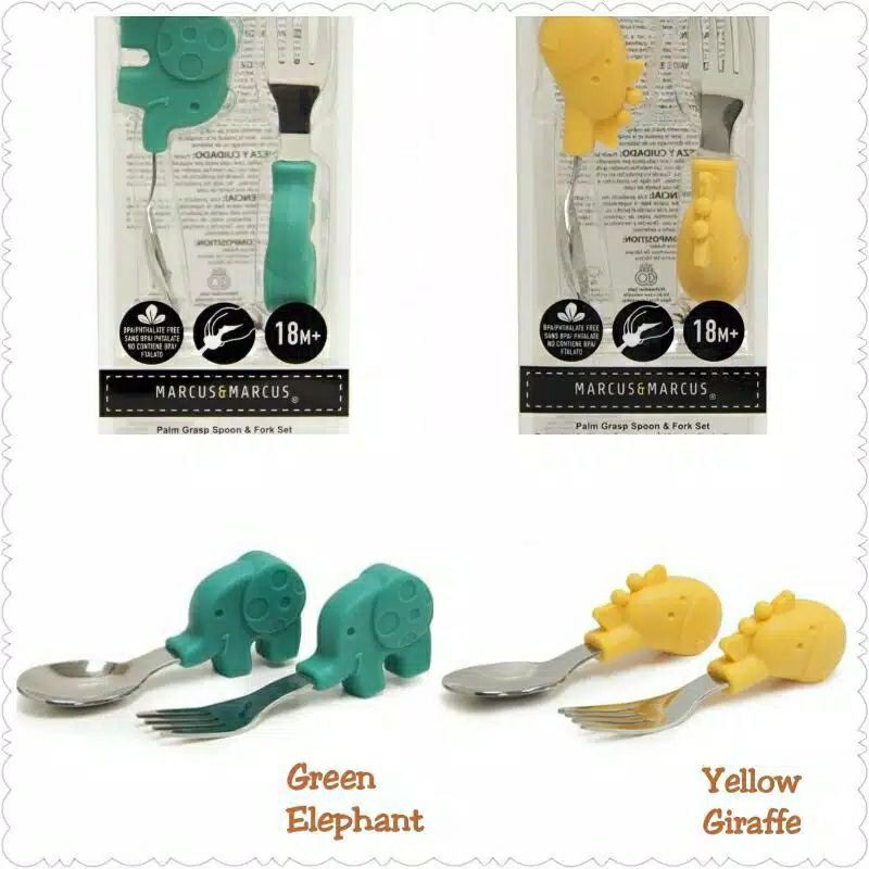 Marcus and Marcus Palm Grasp Spoon & Fork Set