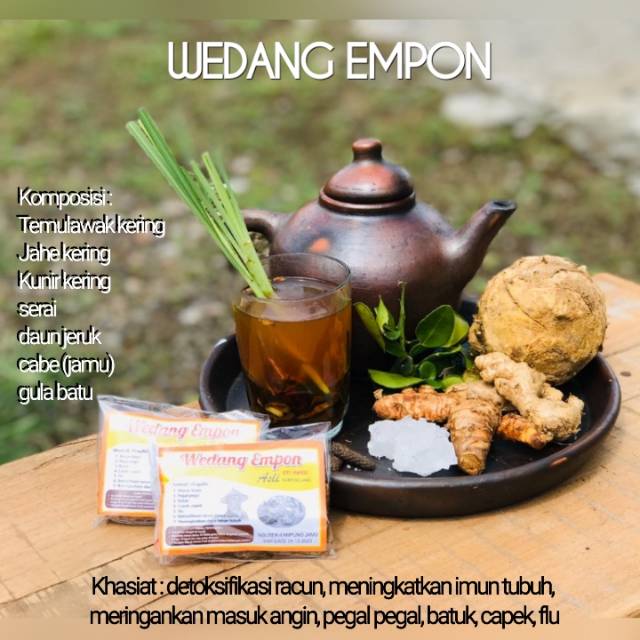 Wedang empon instan