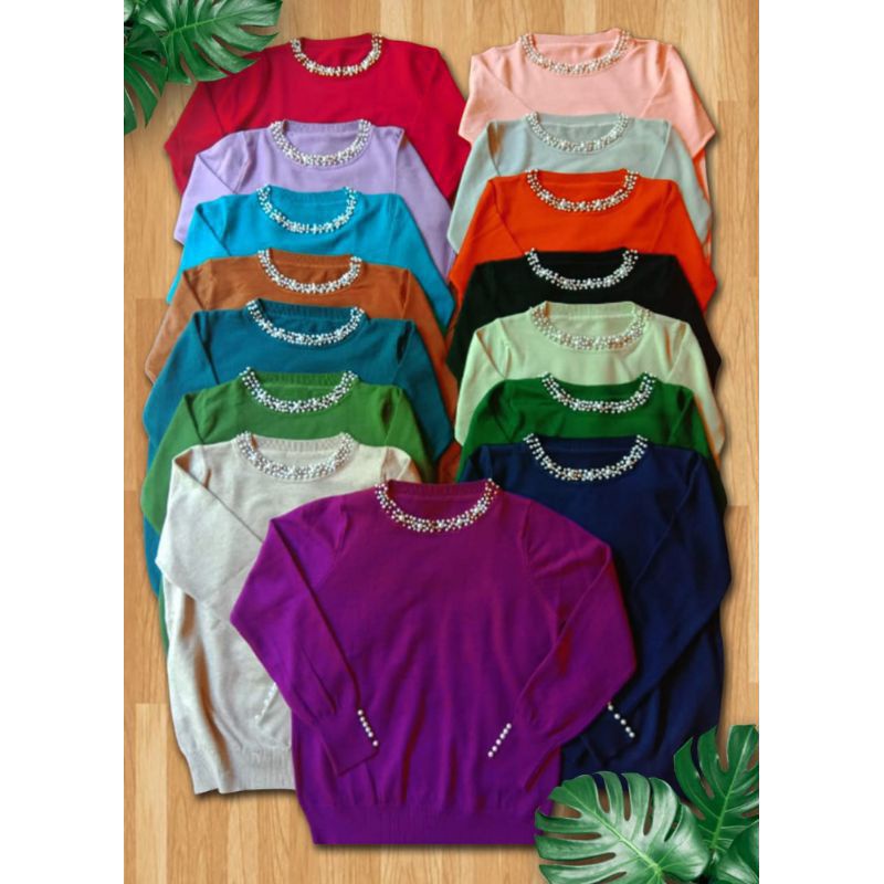 mutiara sweater rajut