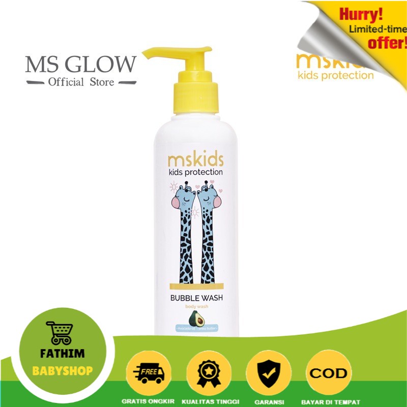 MS GLOW KIDS BUBBLE WASH