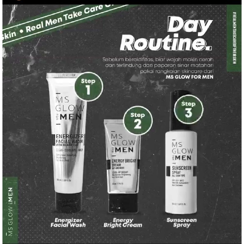 Paket Basic ms glow For men