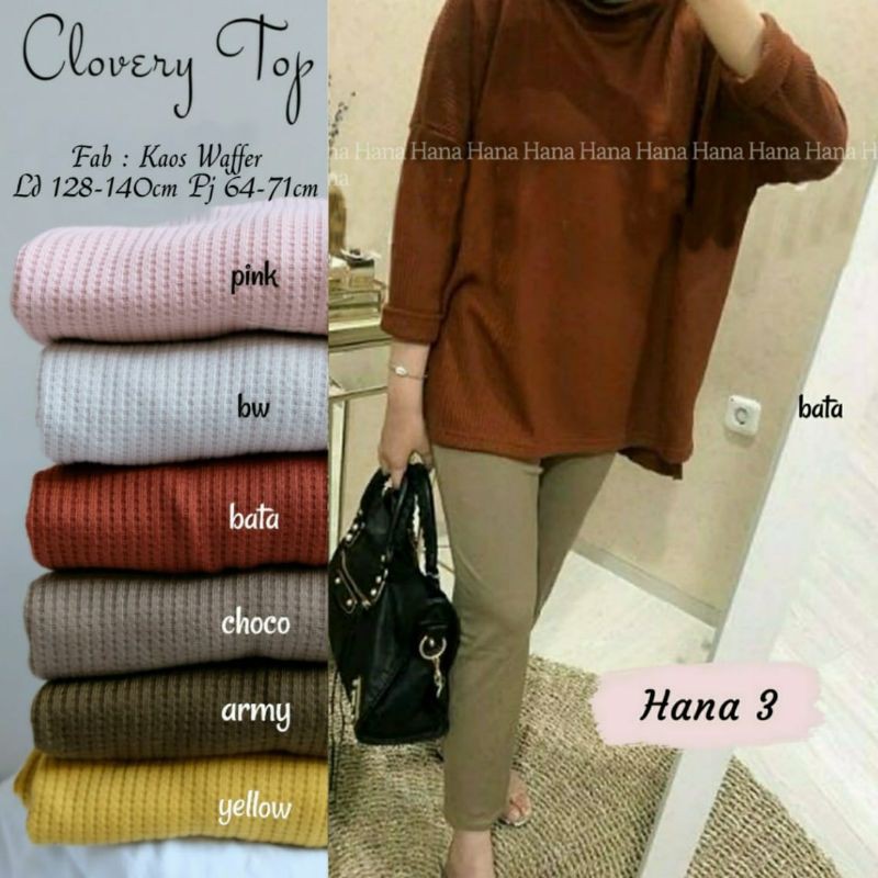 CLOVERY TOP BY HANA3