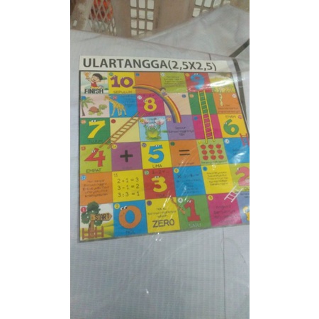 playmat ular tangga +dadu